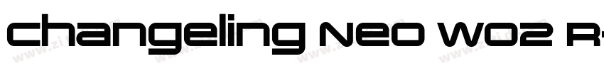 Changeling Neo W02 R字体转换